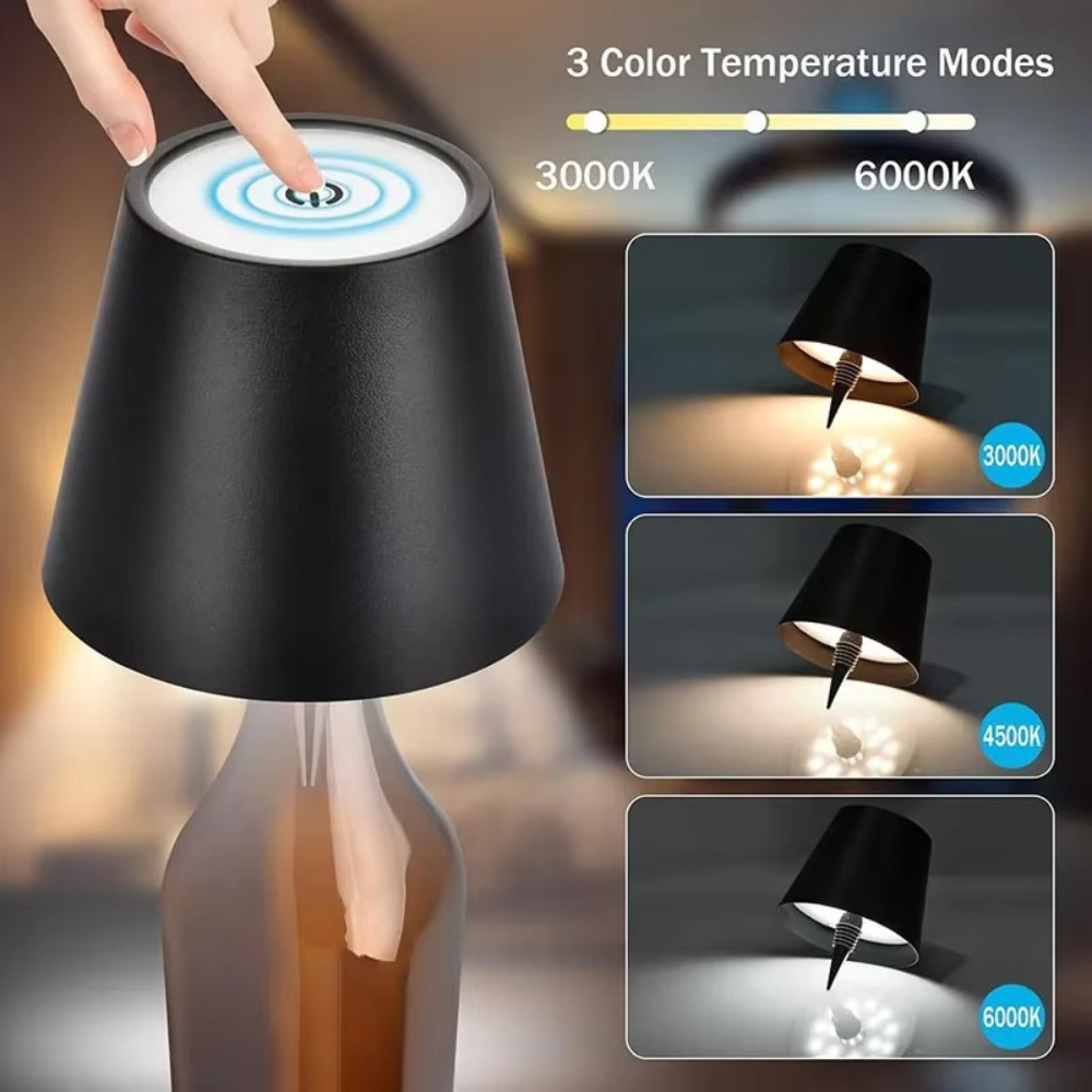 GlowCork Touch Lamp