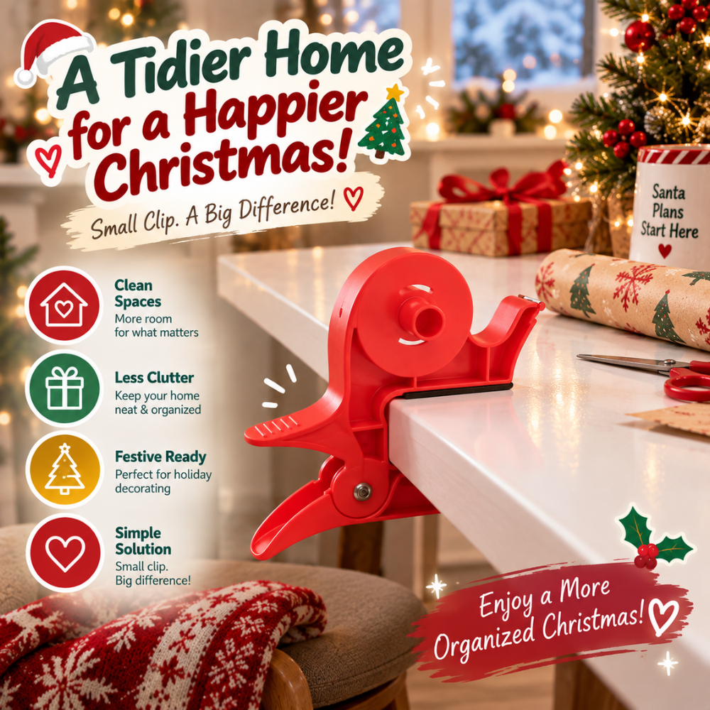 WrapClip Gift Tape Cutter