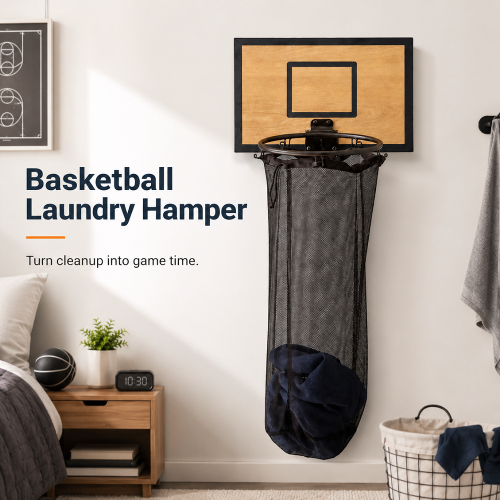 HoopHamper Basketball Laundry