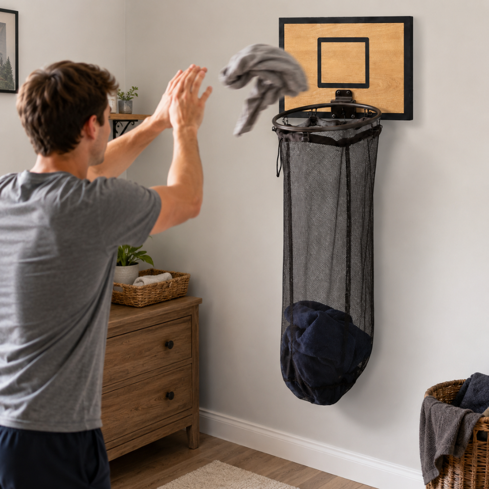 HoopHamper Basketball Laundry