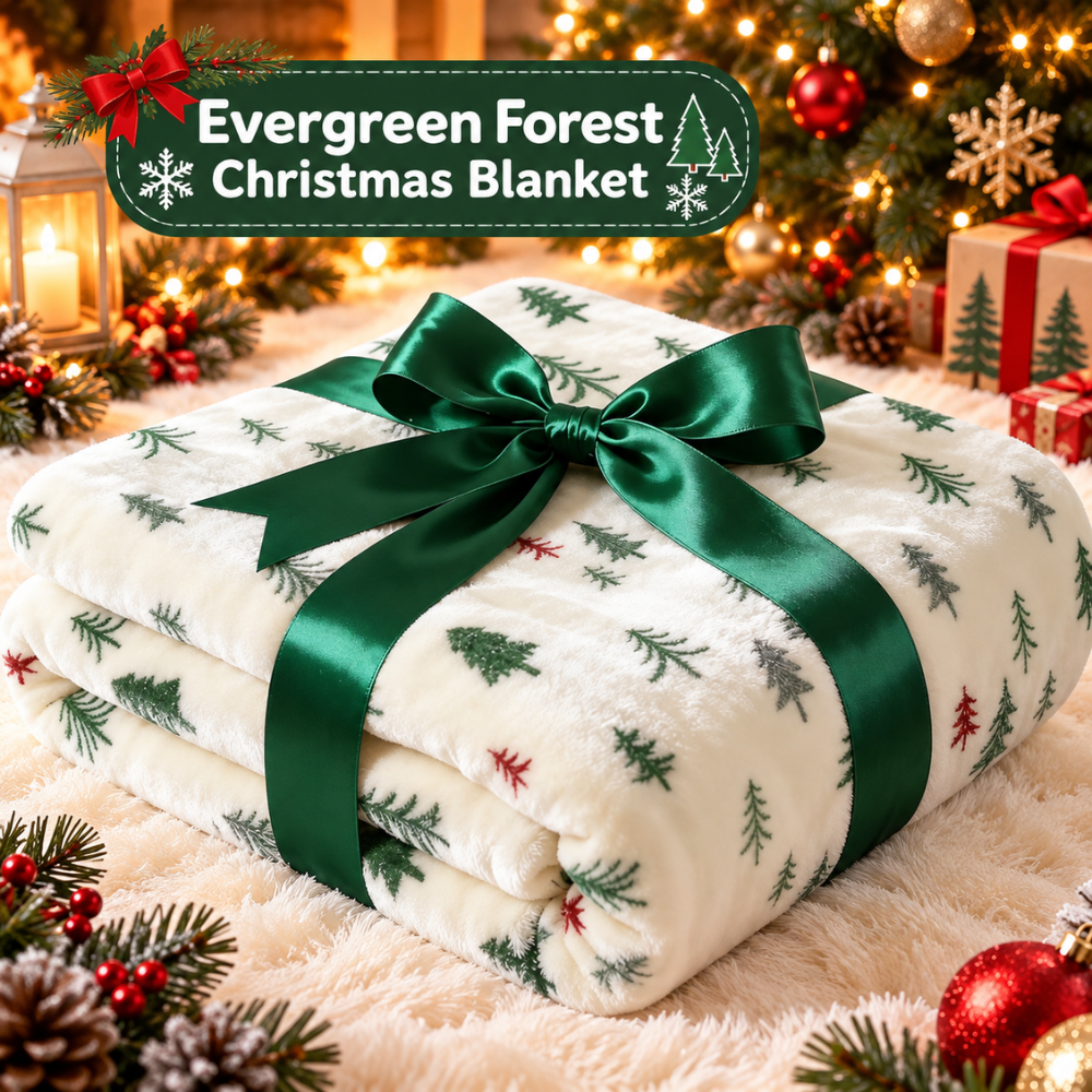 CozyGinger Christmas Fleece Blanket
