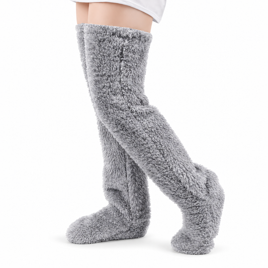 CozyCloud Fleece Thermal Leg Warmers