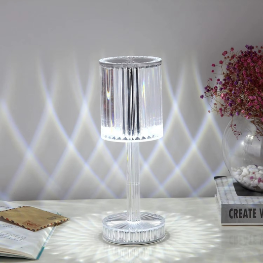 CrystalGlow Touch Lamp