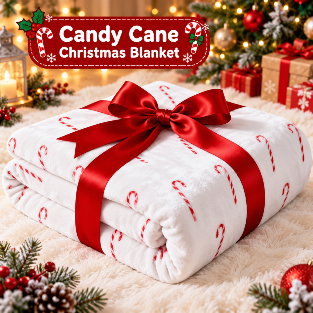 CozyGinger Christmas Fleece Blanket