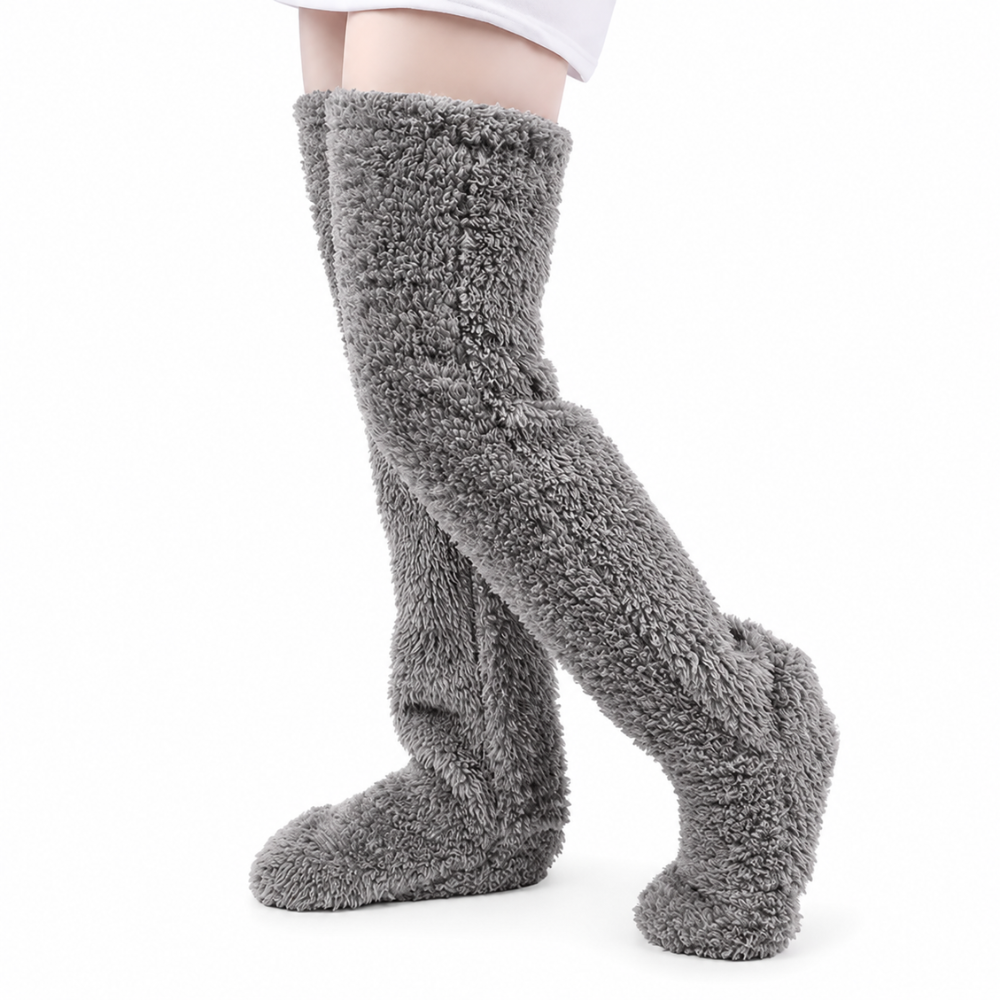 CozyCloud Fleece Thermal Leg Warmers
