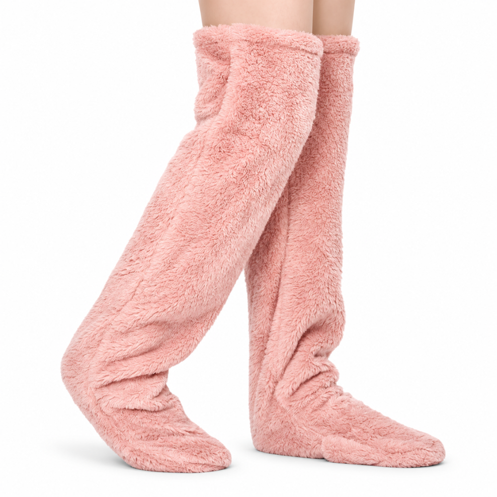 CozyCloud Fleece Thermal Leg Warmers
