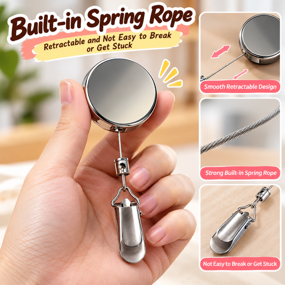 FlexiClip Retractable Towel Holder