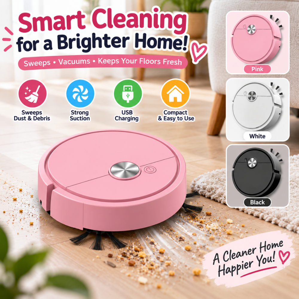 CleanSweep 5-in-1 Robot Vacuum & Mop