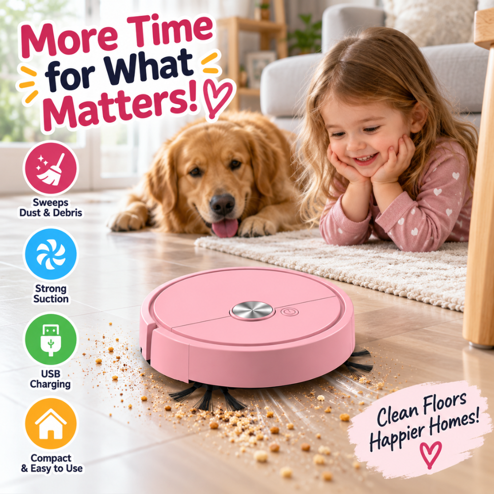 CleanSweep 5-in-1 Robot Vacuum & Mop