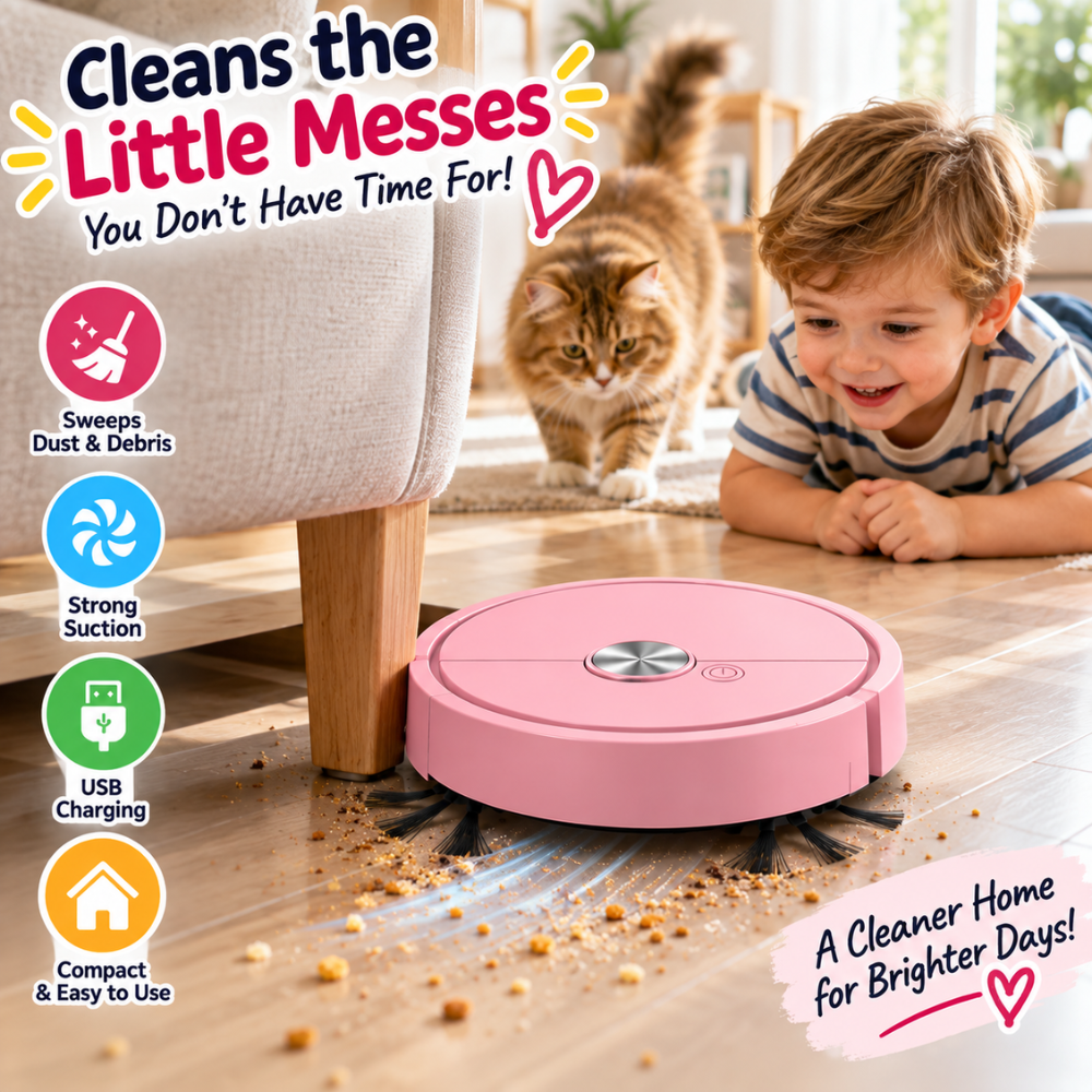CleanSweep 5-in-1 Robot Vacuum & Mop