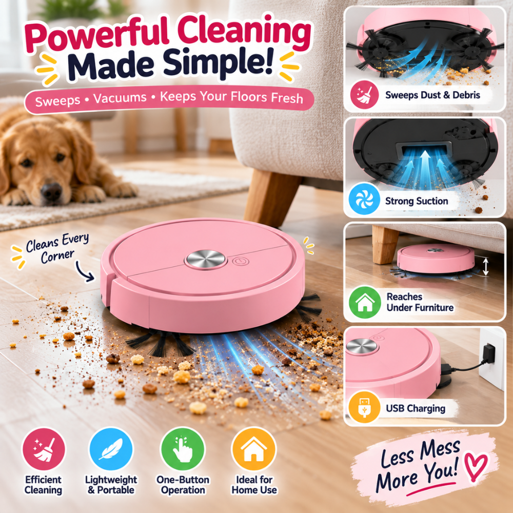 CleanSweep 5-in-1 Robot Vacuum & Mop
