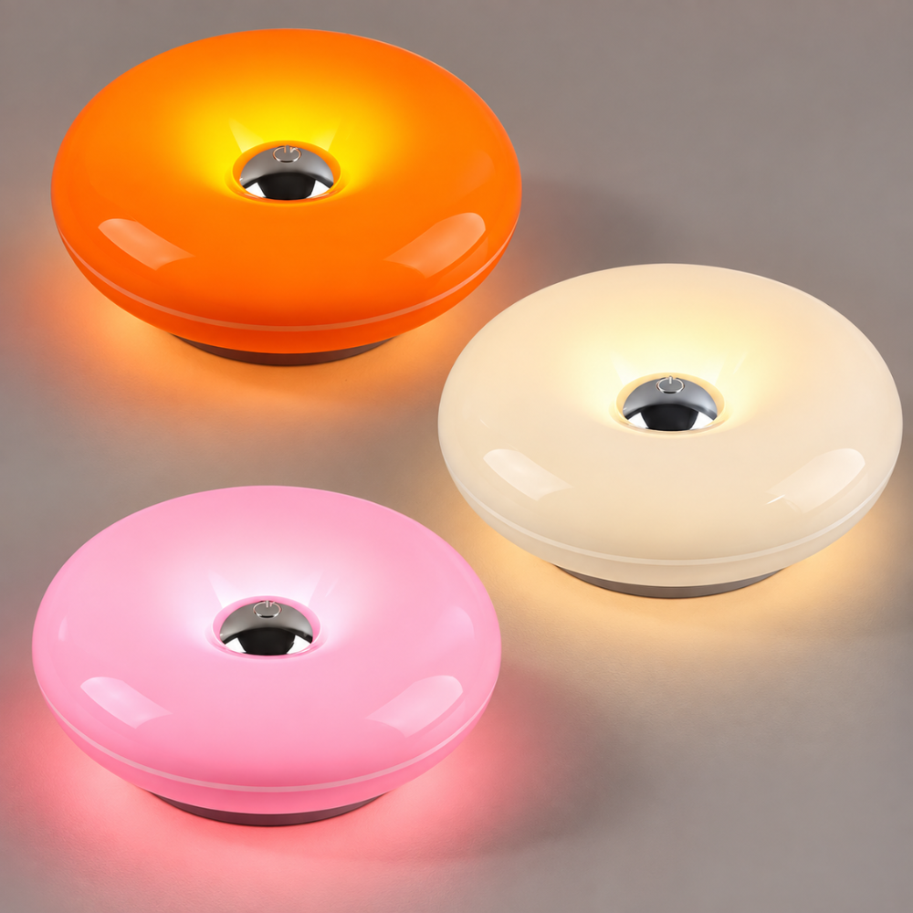 DonutGlow Touch Bedside Lamp