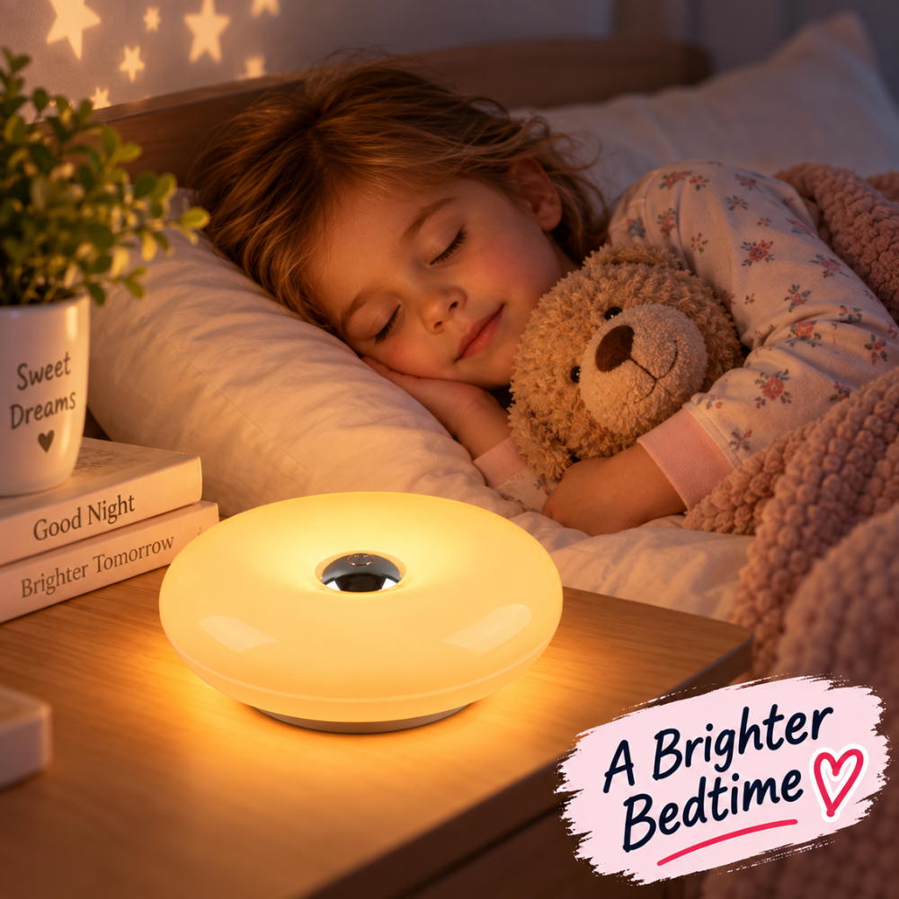 DonutGlow Touch Bedside Lamp